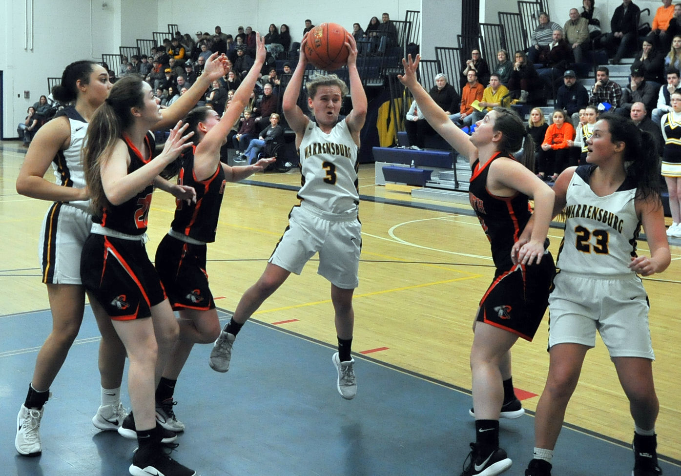 Girls basketball: Corinth at Warrensburg